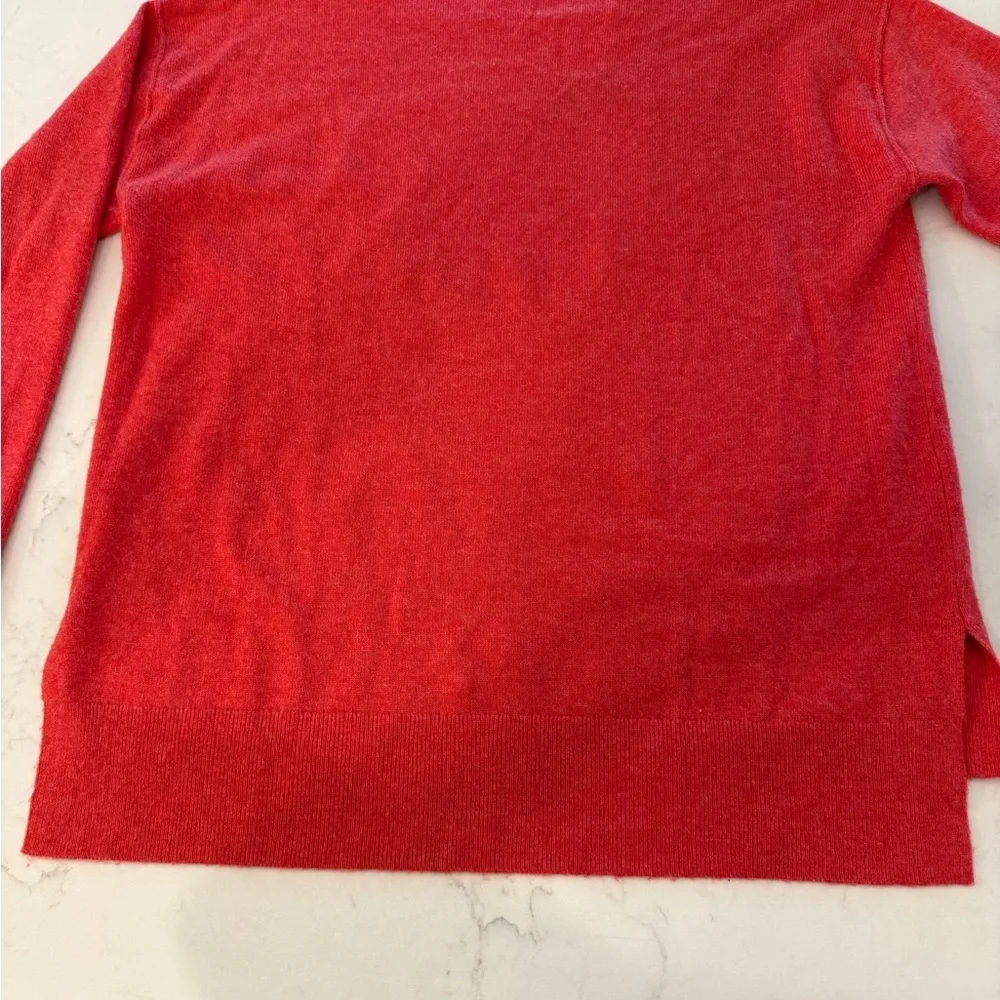 Sundance Red Floral Heart Sweater - Picture 6 of 6